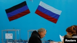 Harakati za uchaguzi wa eneo la Ukraine la Donetsk.