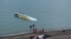 Refugee boat capsized in Lake Van