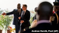 Secretário de Estado dos EUA, Antony Blinken reune com presidente da RDC, Felix Tshisekedi em Kinshasa, 9 Agosto 2022