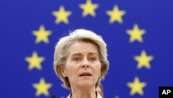 Avropa Komissiyasının sədri Ursula Von Der Leyen 