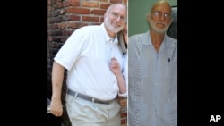 Alan Gross ha bajado más de 40 kilos, pero autoridades cubanas señalan que es por la rutina de ejercicios y la dieta que voluntariamente está siguiendo el contratista estadounidense.