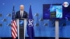 El presidente de EE.UU., Joe Biden, da una conferencia de prensa en Bruselas, el 24 de marzo de 2022.