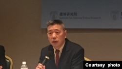 台灣國防安全研究院國防資源與產業研究所所長蘇紫雲。（陳筠攝）