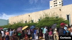 Jornada de vacunación contra COVID-19 en BanZul, Maracaibo, Venezuela, el 29 de julio de 2021. Foto cortesía.