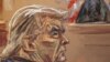 Trump comparece ante un tribunal de Nueva York, acusado de fraude
