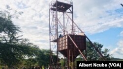 This is Bucks Mine, near Gwanda town, where rescue workers are continuing with efforts to recover bodies of seven miners after an accident.