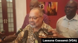 Agnelo Augusto Regala, deputado e presidente da União para a Mudança, Guiné-Bissau