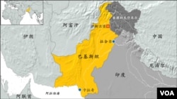 巴基斯坦地圖