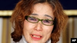 人質之一后藤建二的母親石堂順子請求日本政府營救