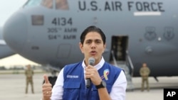 El coordinador internacional de la ayuda humanitaria, Lester Toledo, del gobierno interino de Juan Guaidó, informó en Twitter que la ayuda humanitaria sigue llegando a más sectores de Venezuela.