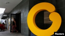 Oficinas del canal Globovisión en Caracas.