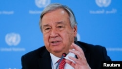 Secretário-Geral da ONU, Antonio Guterres, em Nairobi