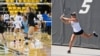 Lea Kosanović (desno) i Nina Čajić, studentkinje-sportistkinje Univerziteta Tauson u Merilendu (Foto: Towson University)