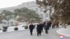 North Korean leader Kim Jong Un walks as he attends the sixth enlarged meeting of the eighth Central Committee of the Workers' Party in Pyongyang, North Korea, in this undated photo released on Dec. 26, 2022 by North Korea's Korean Central News Agency (KCNA).