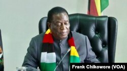 UMongameli Emmerson Mnangagwa