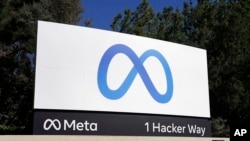Meta公司標識。