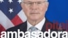 ARHIVA - Ambasador SAD Kristofer Hil tokom intervjua za Glas Amerike, 1. maja 2022. godine
