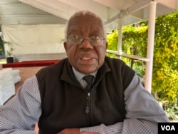 Muchadeyi Ashton Masunda, of the Alpha Media Holdings Editorial Advisory Board, in seen in Harare, July 20, 2022. (Columbus Mavhunga/VOA)