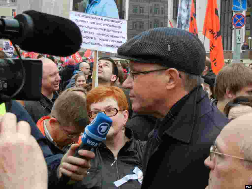 Сопредседатель РПР-ПАРНАС Владимир Рыжков