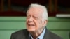Foto de archivo del 3 de noviembre de 2019, del expresidente Jimmy Carter en la Iglesia Bautista Maranatha en Plains, Georgia. (AP Photo/John Amis, Archivo)