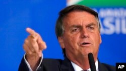 Президент Бразилии Жаир Болсонару