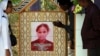 Makam Adelina Sau, warga desa Abi, Oenino, provinsi NTT. Adelina meninggal di Malaysia dalam usia 20 tahun. 