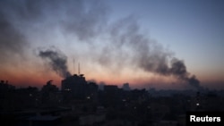 Israeli raid at Al Shifa hospital and the area around it, in Gaza City