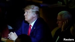 Дональд Трамп и Майкл Пенс
