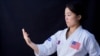 A portrait of karate athlete Sakura Kokumai who will compete for the United States during the Olympics in Tokyo, taken July 1, 2021.