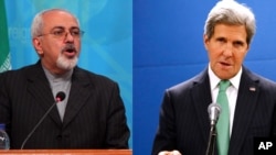 El secretario de Estado de EE.UU., John Kerry (derecha) y su contraparte iraní, Mohamed Javed Zarif, sostendrán la primera reunión bilateral con su similar de Irán en los últimos seis años.