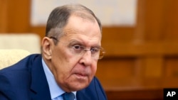 ARCHIVO - El ministro de Exteriores de Rusia, Serguéi Lavrov, en Beijing el 16 de octubre de 2023. 