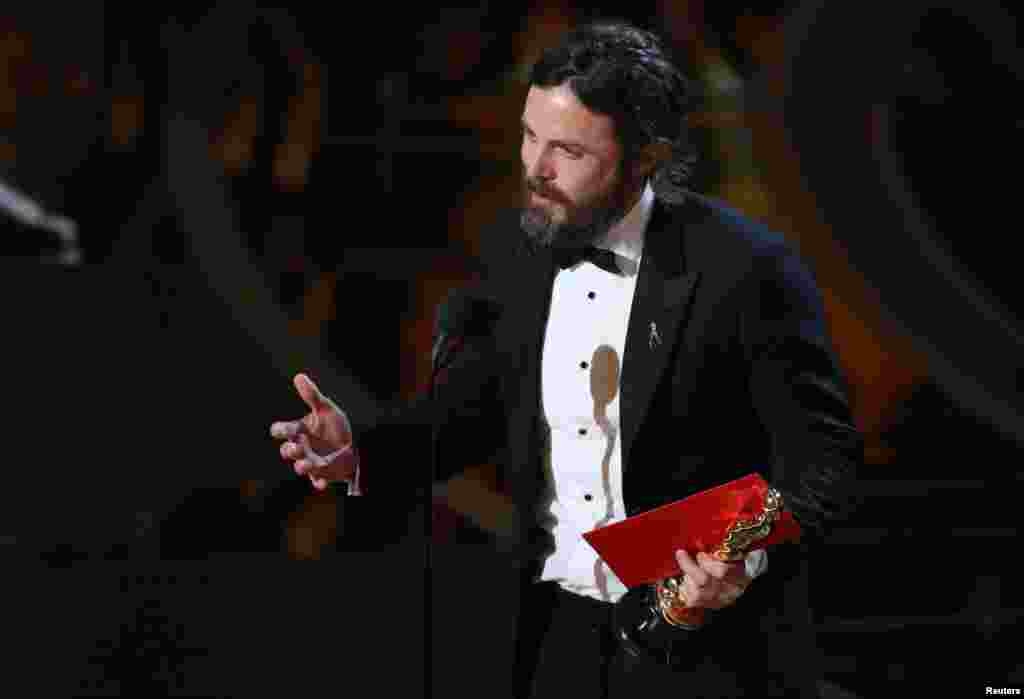 BEST ACTOR: CASEY AFFLECK, "Manchester by the Sea."