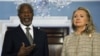 Kofi Annan y Clinton se reunieron en Washington