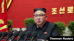Kim Džong Un na kongresu Radničke partije u Pjongjangu