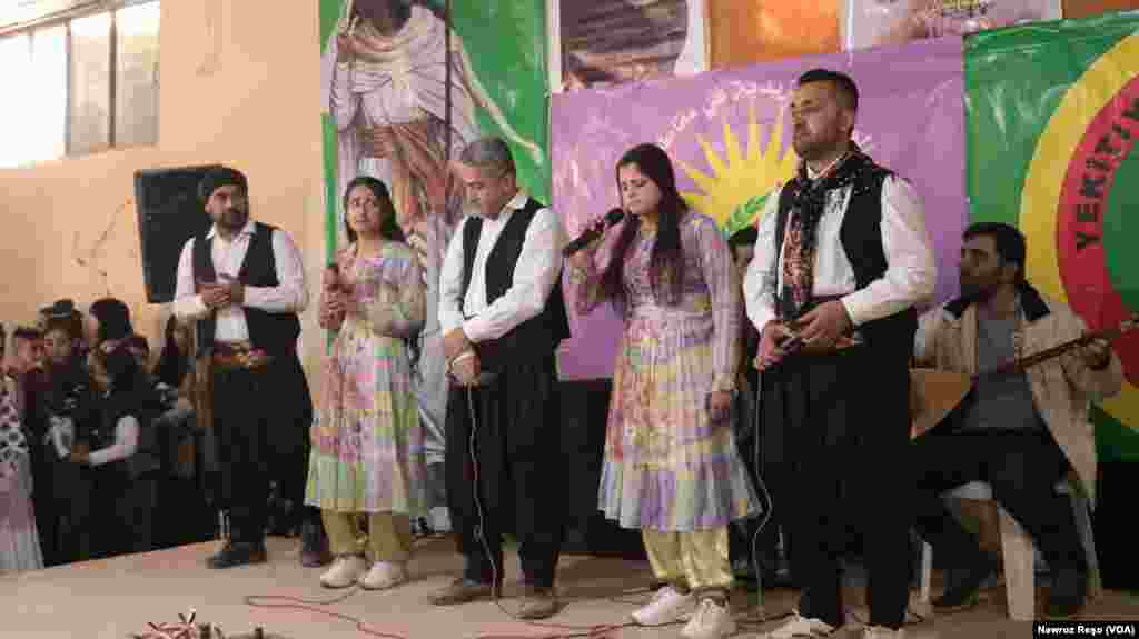 Êzîdîyên Efrînê di Cejna Xizir Îlyas da li Şehba