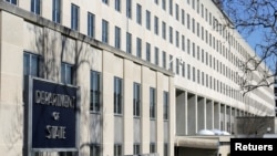 На фото: Будівля Держдепу США, Вашингтон. Фото 2017 року