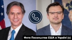 У телефонній розмові з міністром закордонних справ України Дмитром Кулебою державний секретар США Ентоні Блінкен обговорив питання експорт продуктів харчування та надання зброї для захисту від агресії