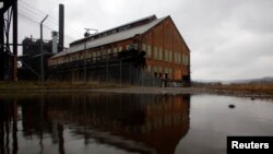 Una fundición de acero abandonada en la zona industrial de Pittsburgh, una de las áreas con decrecimiento de población.