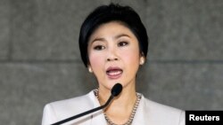 PM Yingluck Shinawatra hari Selasa (10/12) mengatakan bahwa ia menolak tuntutan oposisi bagi pengunduran dirinya.