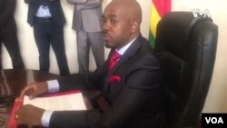 Mutungamiri weMDC Alliance, VaNelson Chamisa
