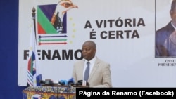 José Manteigas, porta-voz da Renamo, Moçambique