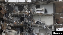 Building collapse in Florida