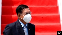 Russia Myanmar leader