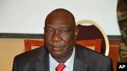 Michel Djotodia, the rebel leader who declared himself president in Bangui, Central African Republic, March 28, 2013. 
