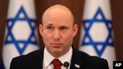 資料照：以色列總理以色列總理納夫塔利·貝內特（Naftali Bennett）