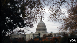 Capitol Hill in Washington, DC. (Diaa Bekheet/VOA).