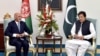 غنی و عمران خان روی امنیت و صلح صحبت کردند