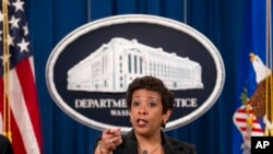 Estados Unidos ha colaborado con el envío de toda la información que se ha requerido, dijo la Secretaria de Justicia, Loretta Lynch.