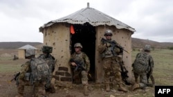 Tentara Amerika Serikat saat mengikuti latihan militer di Senegal, Afrika, 25 Juli 2016. AS berencana menarik pasukannya dari sejumlah negara Afrika Barat, termasuk Somalia. 