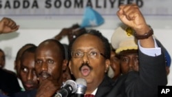 Perezida wa Somaliya Mohamed Abdullahi Farmajo 